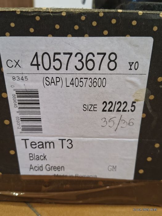 Clăpari Salomon T3 (22-22,5/35-36) preț 270 lei