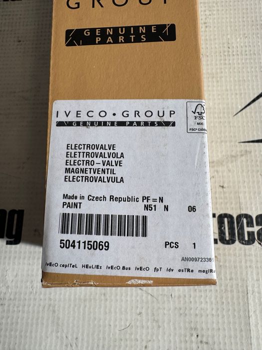 electrovalva / supapa electromagnetica iveco Stralis/trakker 504115069