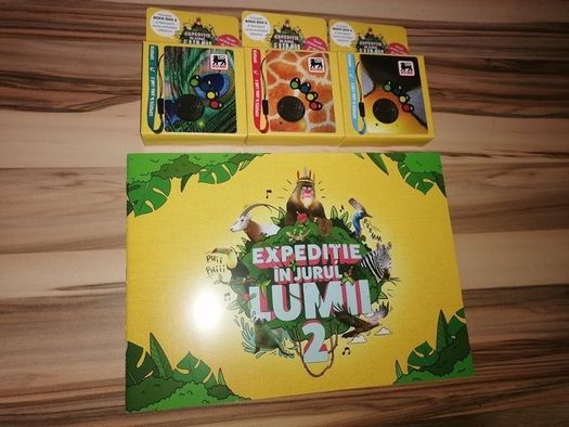 Album Expeditie Editia 2 + 96 cartonase + Boxa