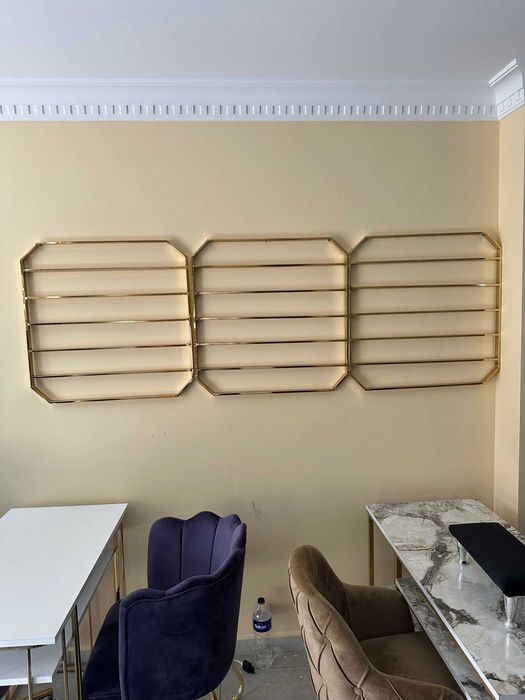 Метална етажерка за салони или магазини