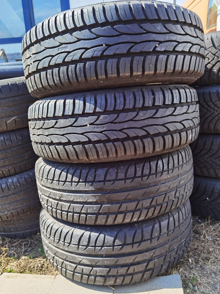 Set 4 jante aliaj 4x108 r15 peugeot 207 307 cu anvelope de vara noi