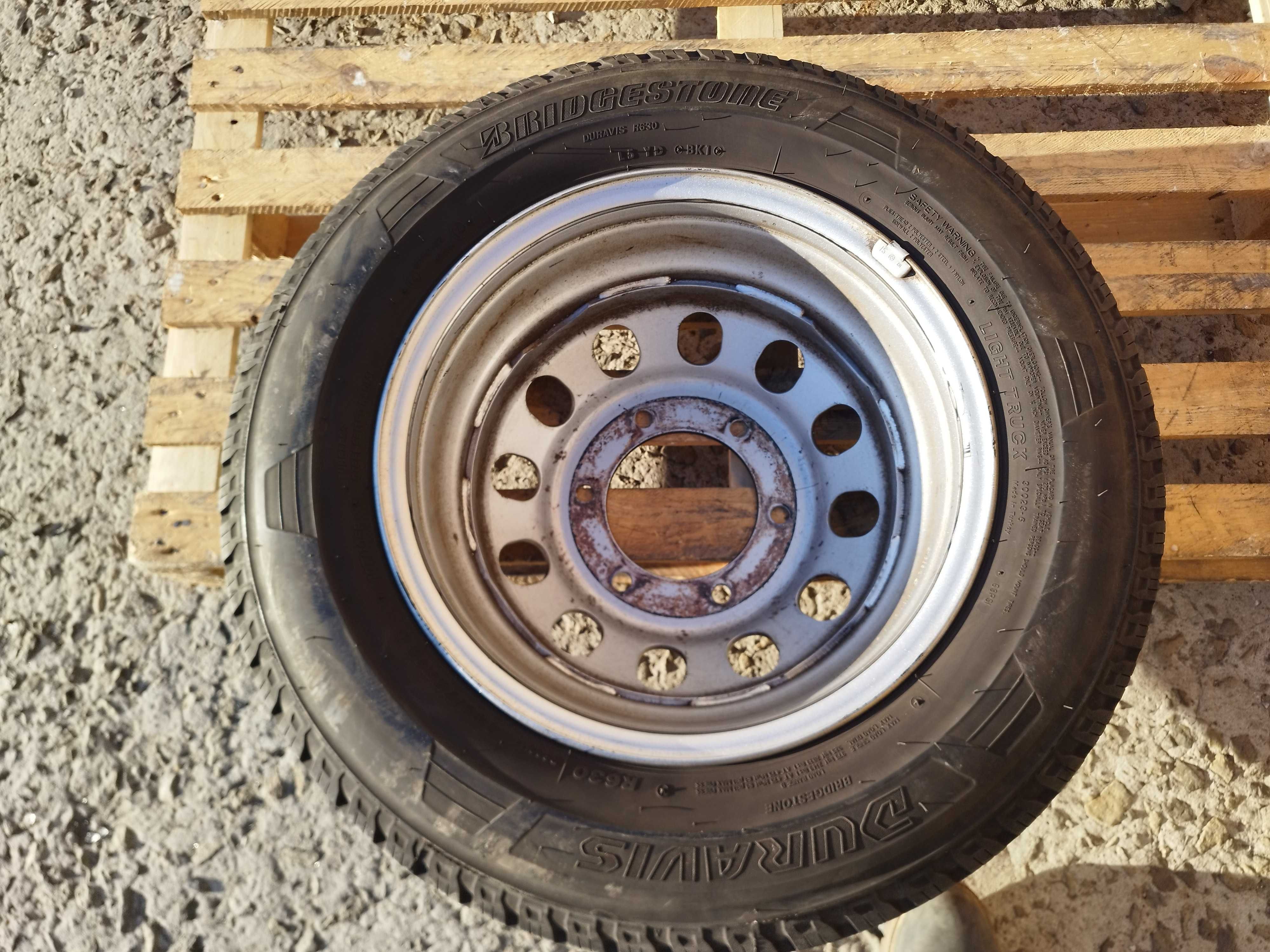 16 джанти 6х180 FORD Trasit 6J et109.5 Bridgestone 195/75/16 2018г