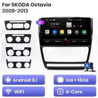 Navigatie android 10" Skoda Octavia 2, noua