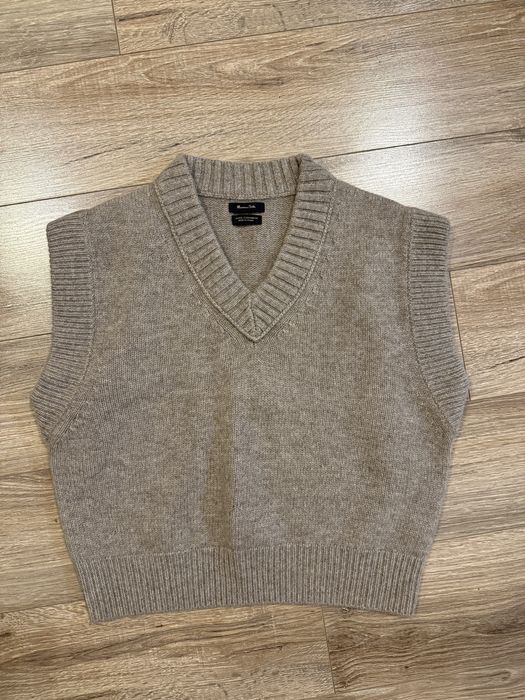 Плетен пуловер Massimo Dutti