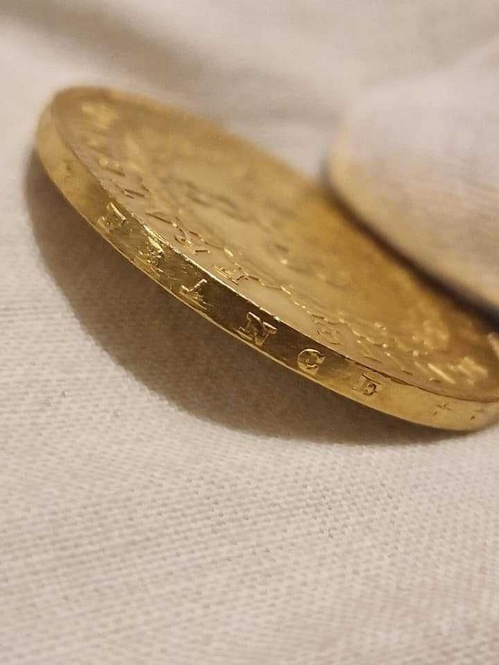 Златна Монета 100 Френски Франка Гениус 1881A и 1882А