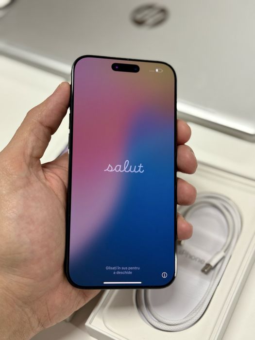 Iphone 16 Pro Max Black Titanium 256 GB | Impecabil | Garantie