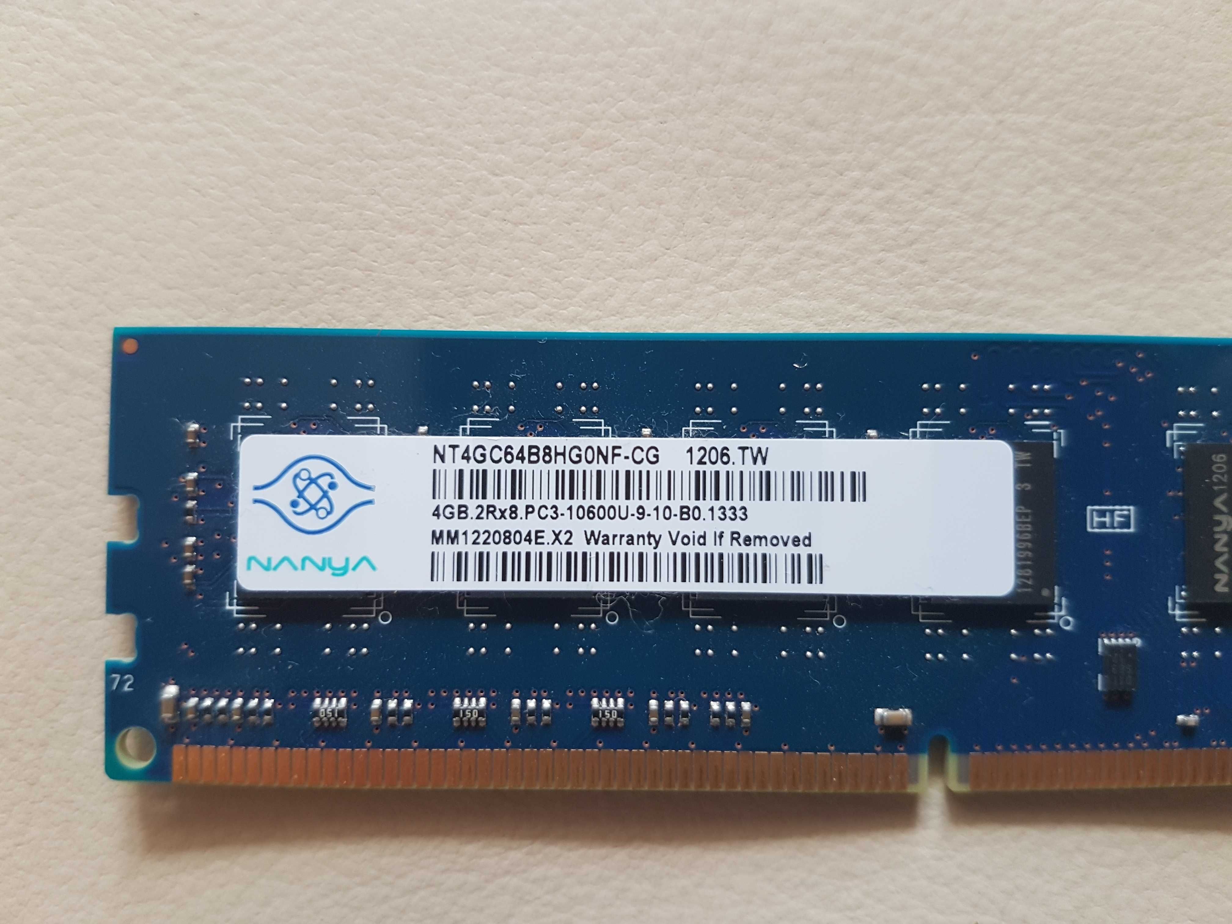 Nanya 4GB DDR3 1333MHz PC3-10600, NT4GC64B8HG0NF-CG