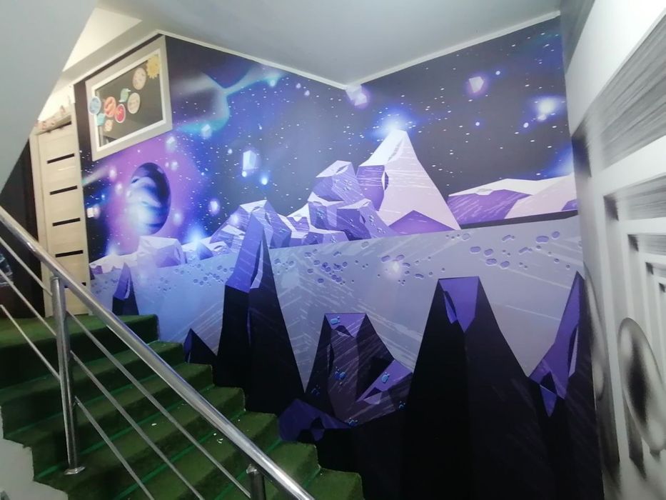 Фотообои без стыков | Печать UV-чернилами | Любой размер и дизайн