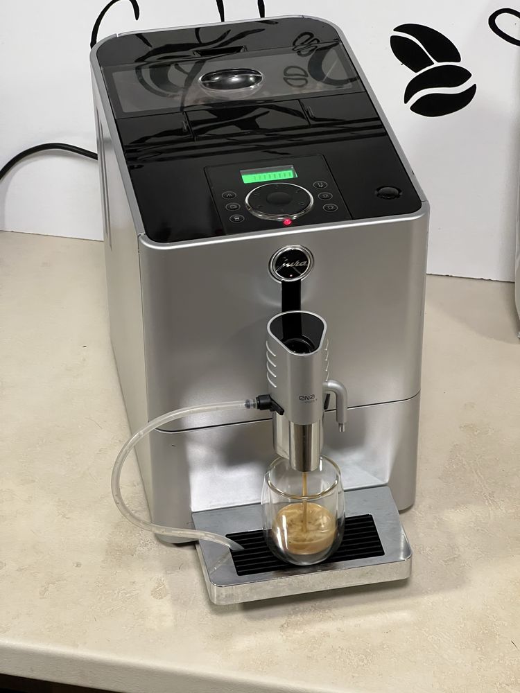 Кафемашина кафе автомат jura ena micro 9 с гаранция