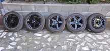 Jante 5×108 pe 16", peugeot 407, cu cauciucuri de iarna