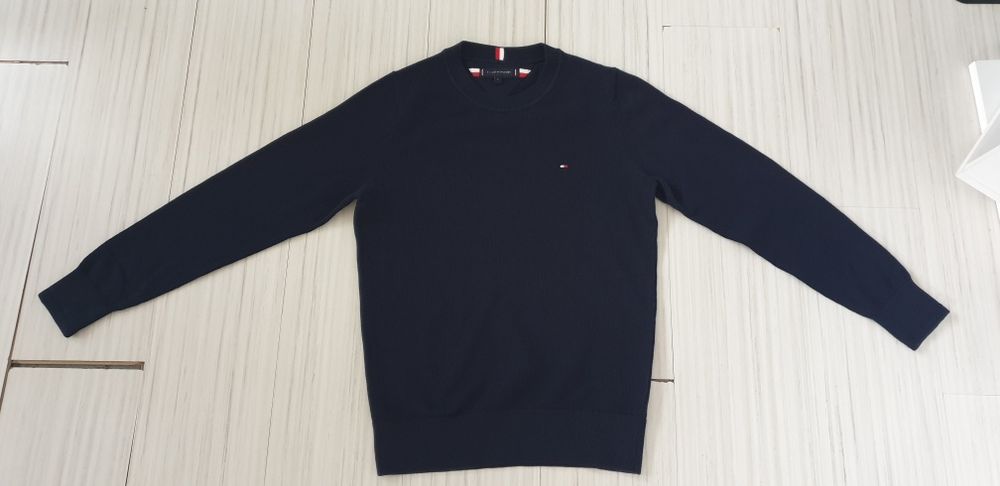 Tommy Hilfiger Cotton Knit Mens Size S ОРИГИНАЛ! Мъжки Памучен Пуловер
