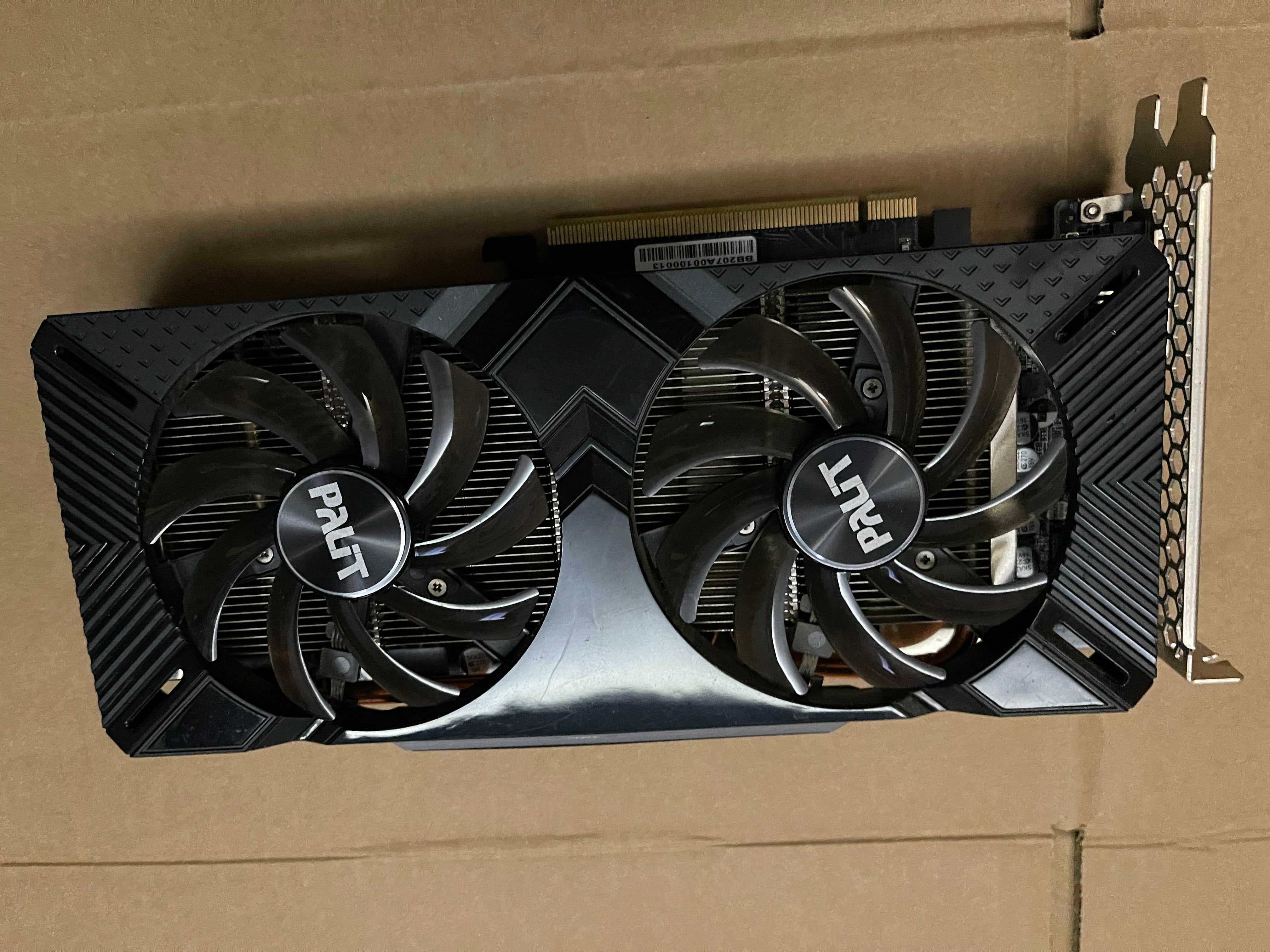 Видео Карта PALIT GTX 1660super GamingPro 6G