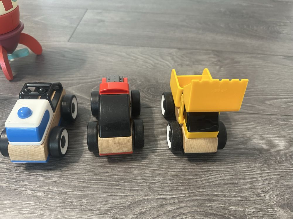 Лот образователни дървени играчки Монтесори