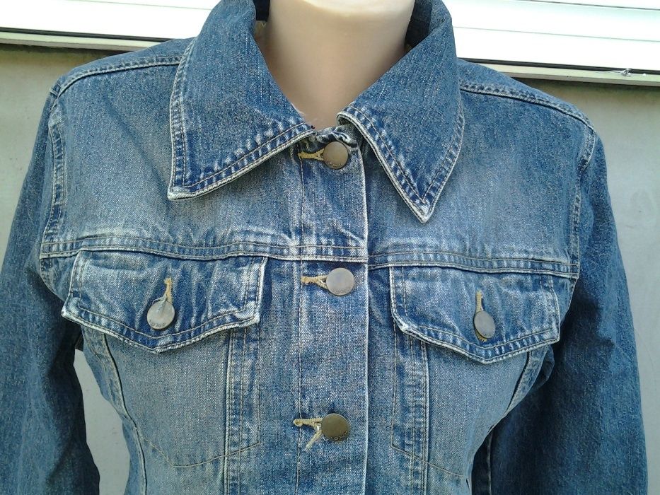 ICHI | geaca jeans imblanita | mar. 42 | L