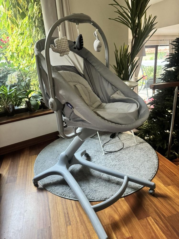 Chicco Baby Hug Air 4 in 1 - кошара, шезлонг, стол за хранене