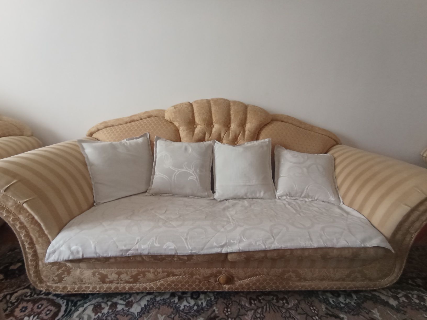 Мягкий уголок - Диван- кровать + 2 кресла