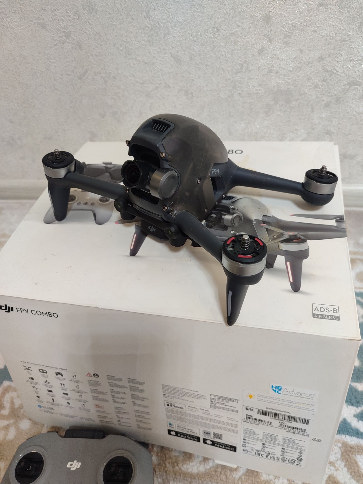 DJI FPV COMBO дрон скоростной