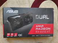 Placa video Dual ASUS Radeon RX 6650 XT 8GB DDR6 128 bit