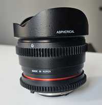 Vand sau SCHIMB Samyang 8mm T/3.8 Fisheye Cine Lens for Nikon