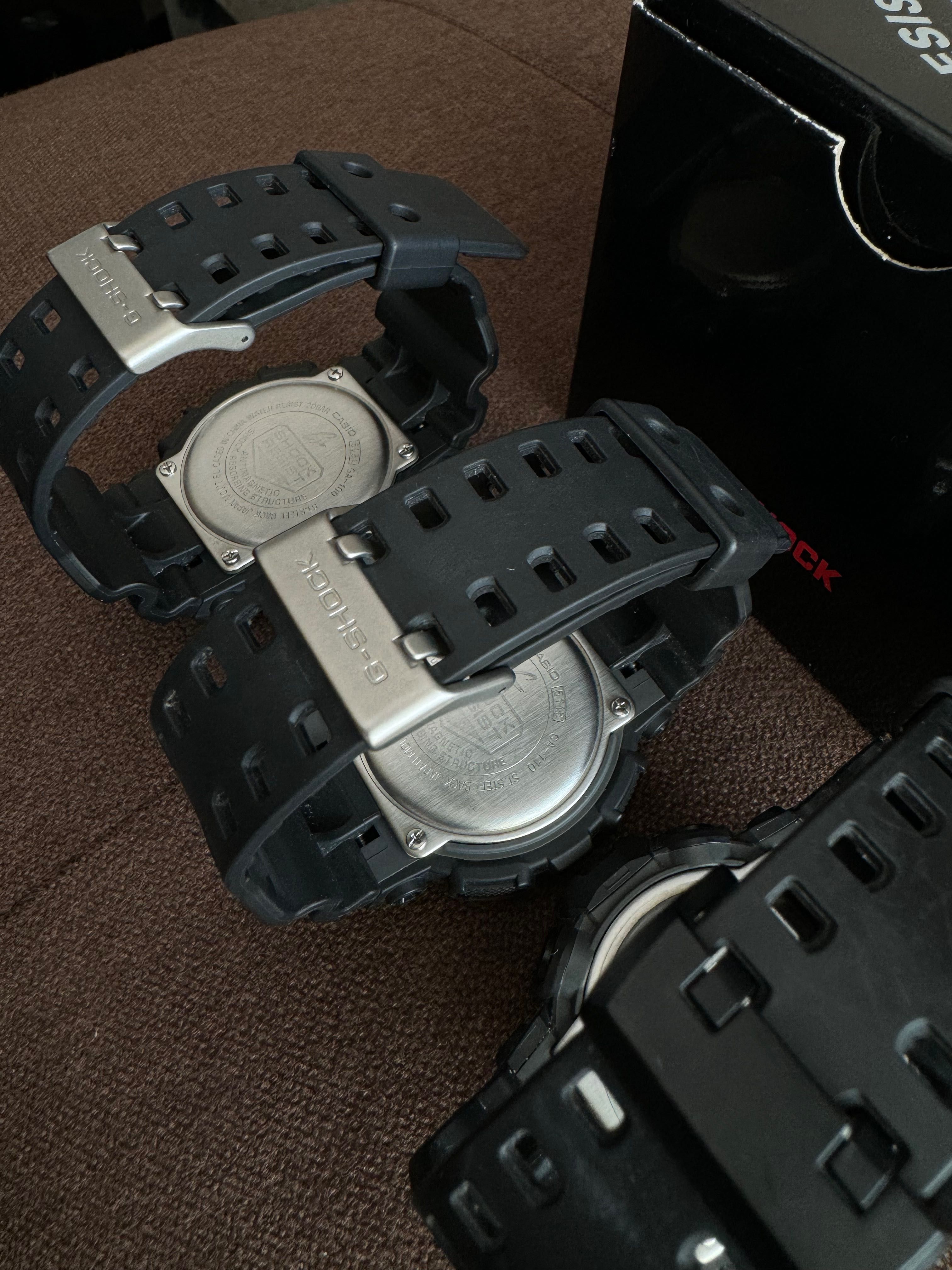 Мъжки черен часовник Casio G-shock