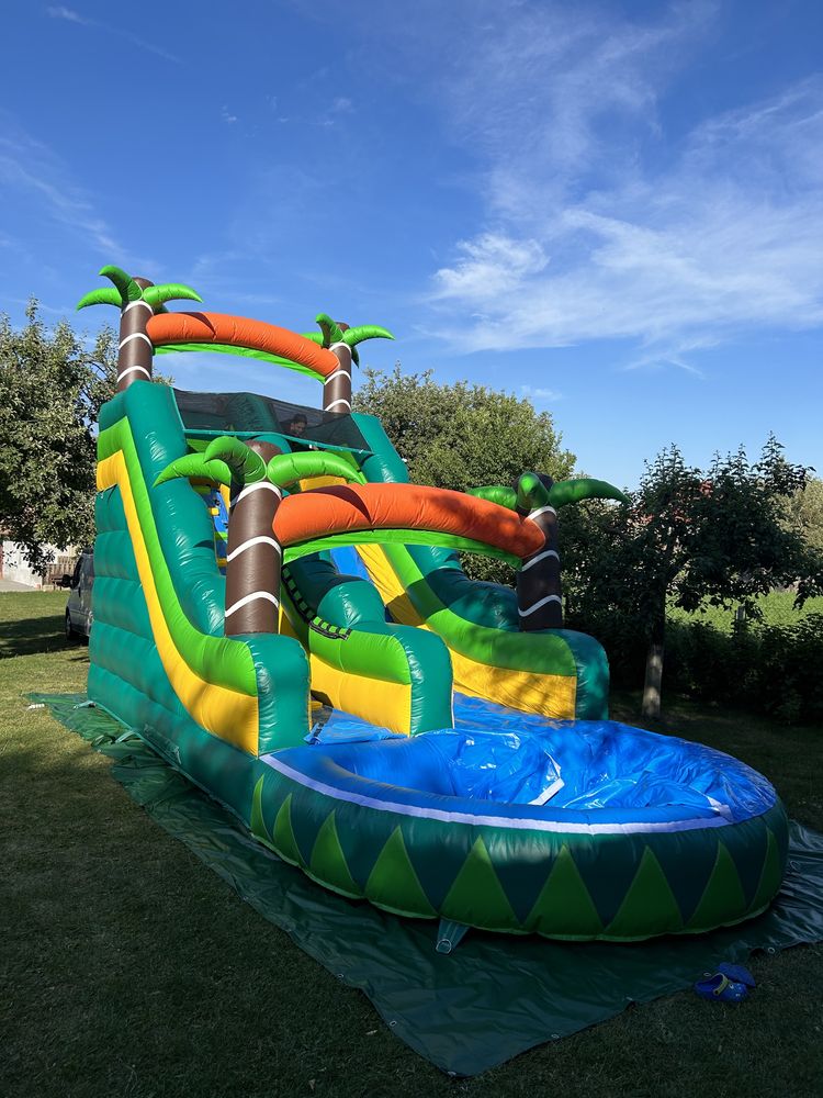 Castel Gonflabil Alb pentru Nuntă, Botez sau Evenimente | Cluj-Napoca