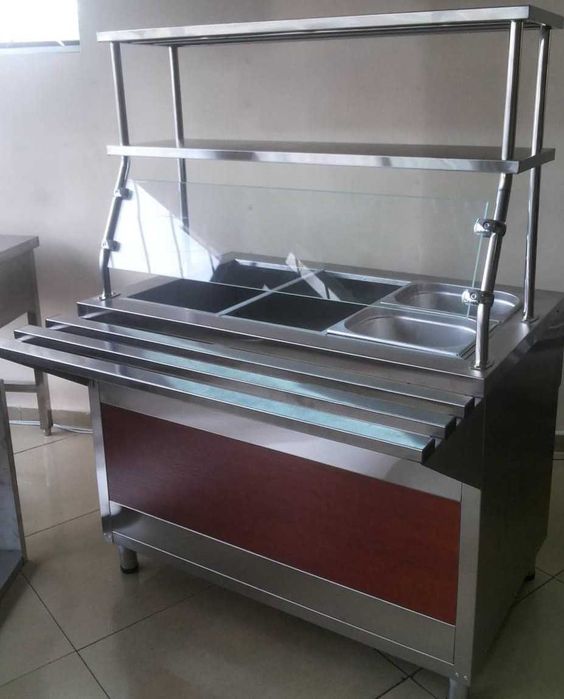 Мармит 2-х блюд Abat Аста ЭМК-70КМ на 1120 мм