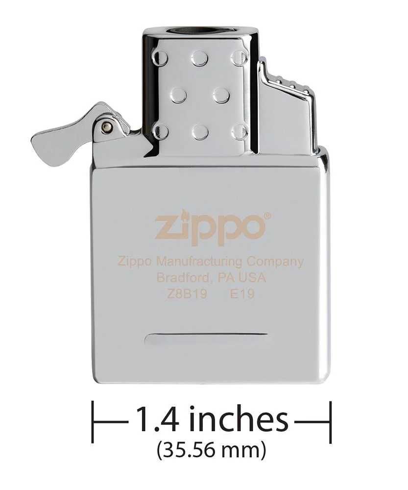 Bricheta Zippo SingleTorch Butane Lighter Gaz Model Z8A19 Silver