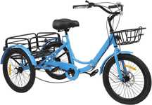 Triciclu pliabil 20 inch adulți,7 viteze