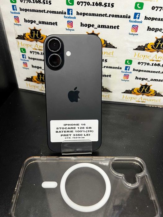 Hope Amanet P3 Iphone 16 128GB