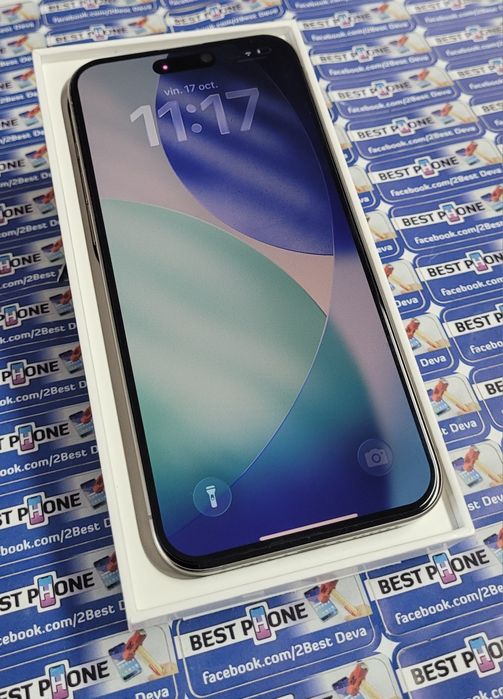 Iphone 15Promax 256GB si in Rate  86%Baterie  1An Garantie apple
