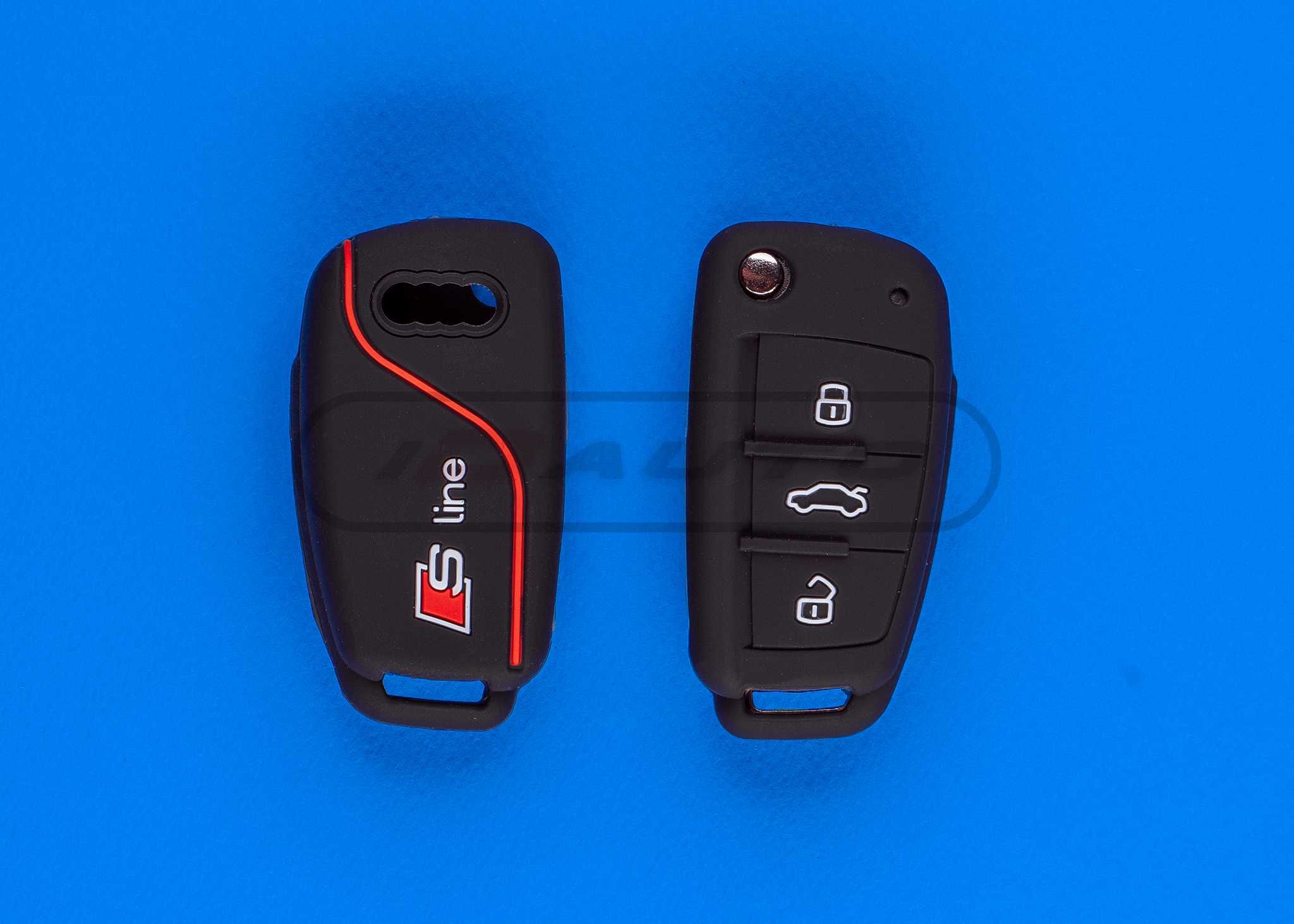 Кейс / калъф за ключ силиконов VW / Skoda / Seat / Golf / Passat