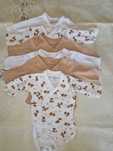Vând lot body-uri mânecă lungă și mânecă scurtă,mărimi de la 43-56 cm