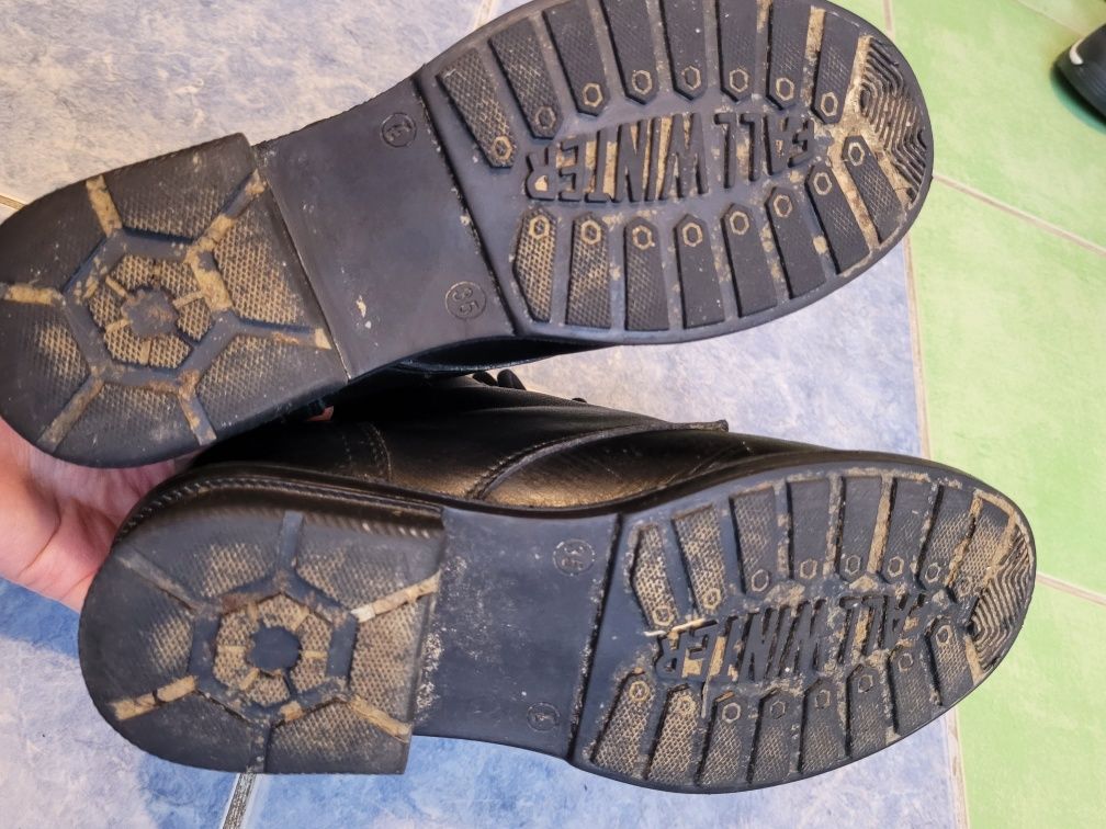 Ghete piele damă măr.36