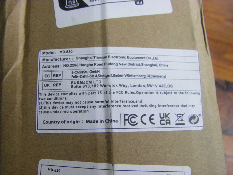 Металдетектор MD 830