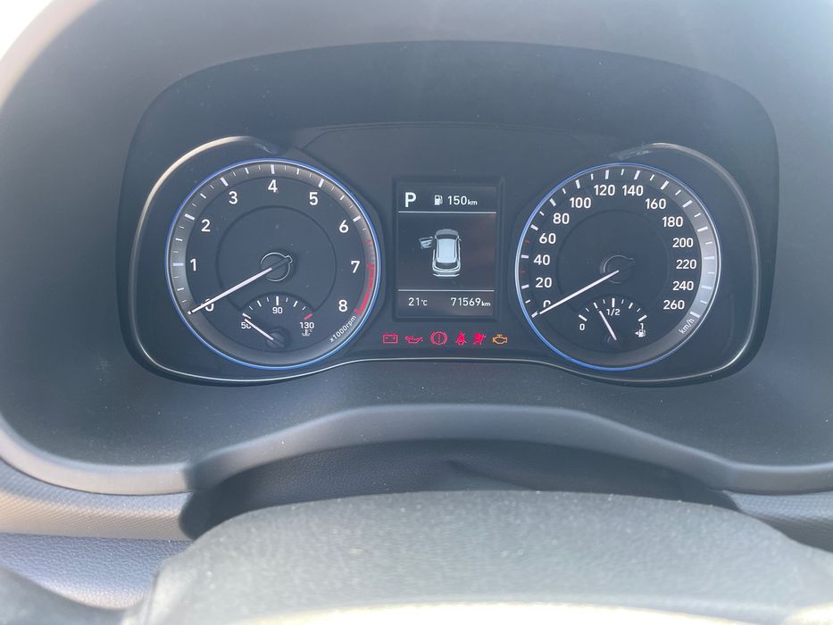 Hyundai Kona 1.6 T-GDI, двигател G4FJ, ск. кутия DQ21, Хюндай Кона