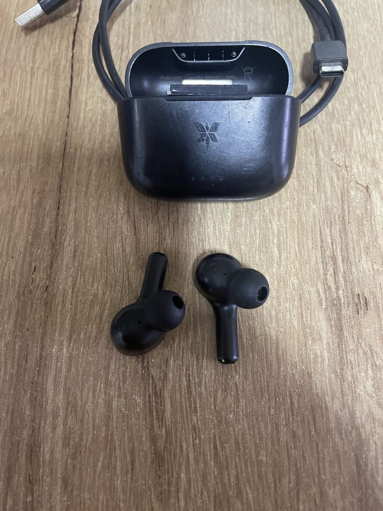Vand casti wireless camblu incarcare