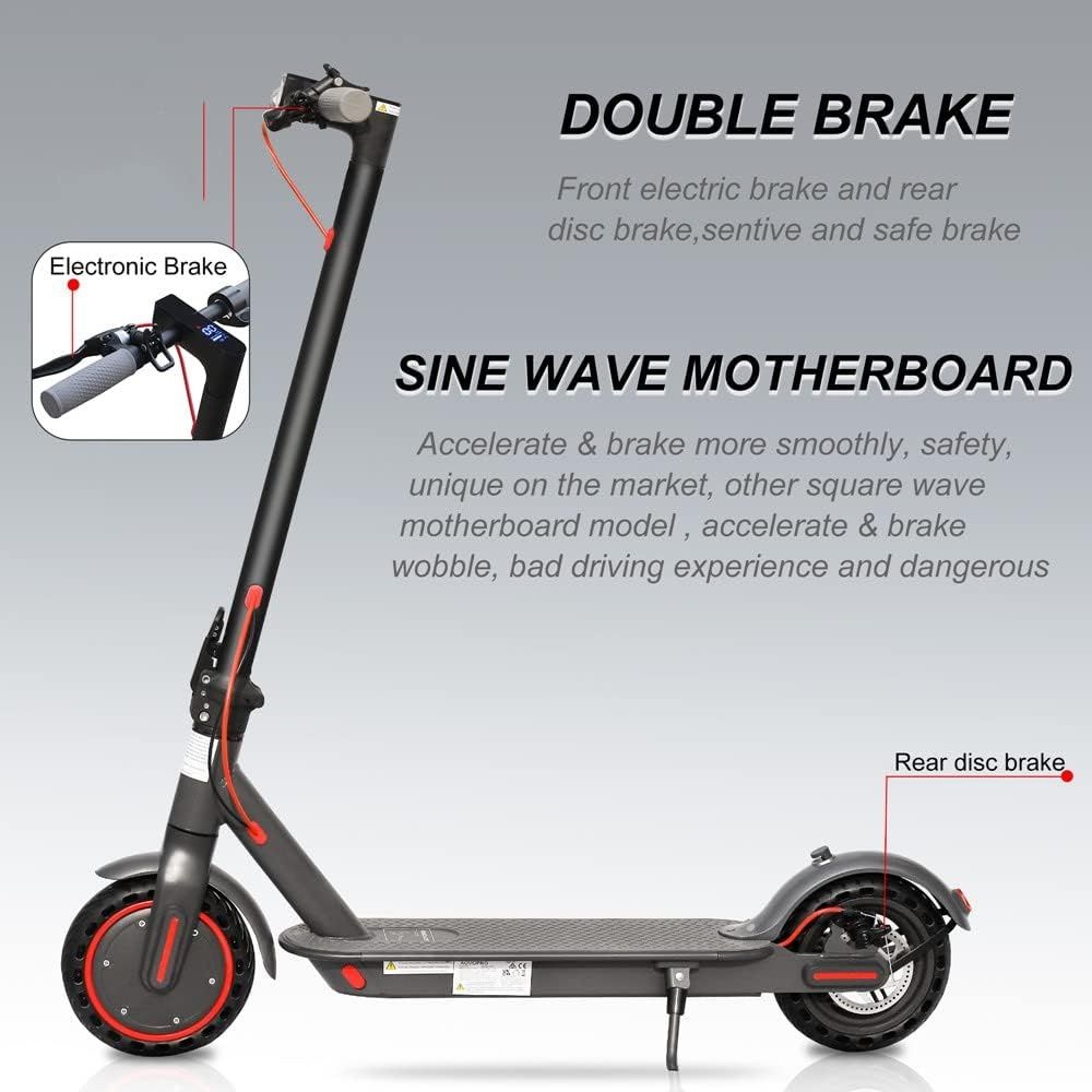 Електрическа тротинетка E-Scooter Pro 2, Скорост 30 км, Пробег 40 км