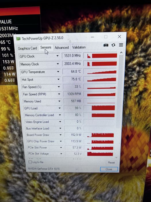 turbo gtx1070 8gb 256bit