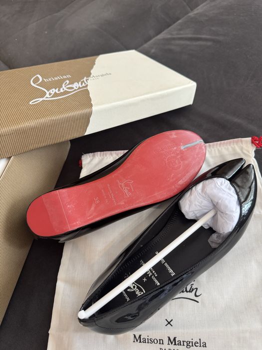 Maison Margiela x Louboutin Tabi - piele naturala/marime 39/full box