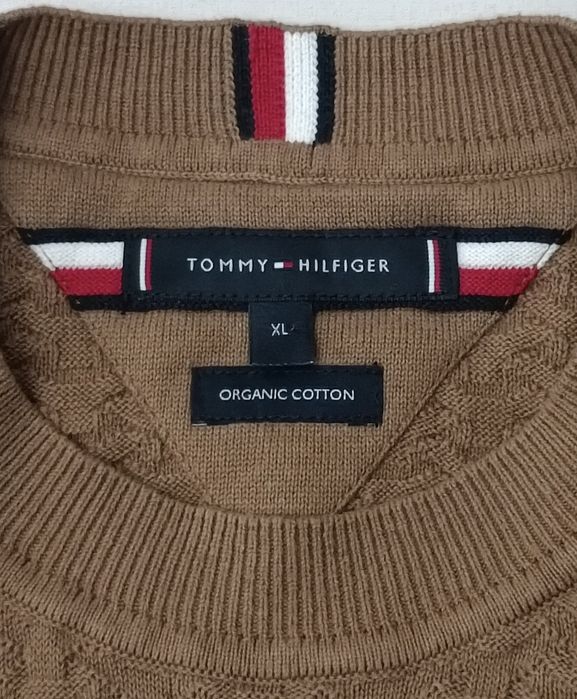 Tommy Hilfiger Exaggerated Pullover оригинален пуловер XL памук