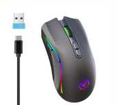 Mouse gaming fara fir cu baterie reincarcabila / card micro sd