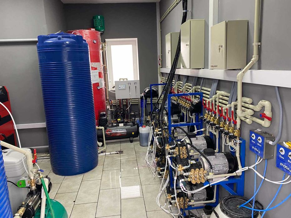 Оборудване на самообслужване с турбо пяна