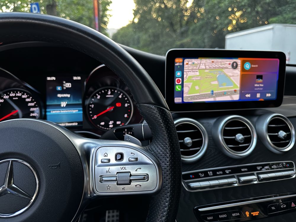 Activare Apple Carplay Android Auto Mercedes C Class w205 & GLC x253