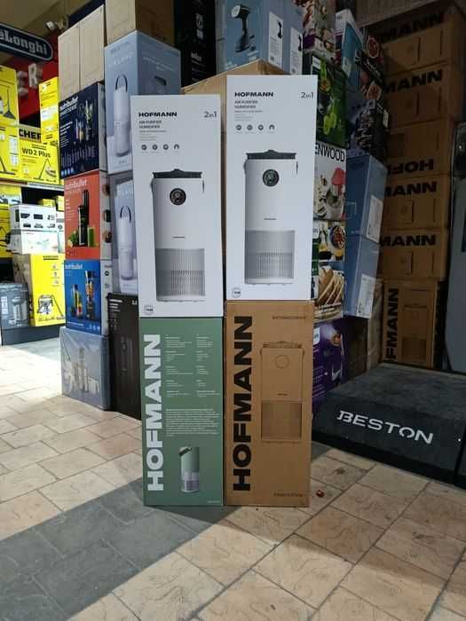Очиститель-увлажнитель воздуха HOFMANN 2в1 Гарантия 1 год