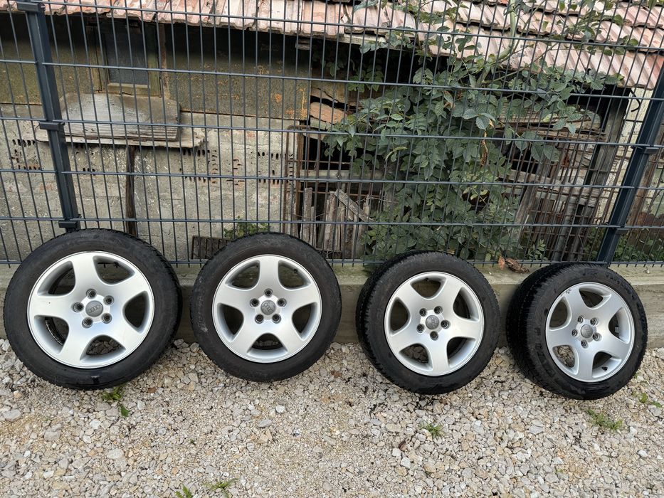 Jante aluminiu + Cauciucuri Dunlop SP Winter Sport 4D 205/55 R16 91H