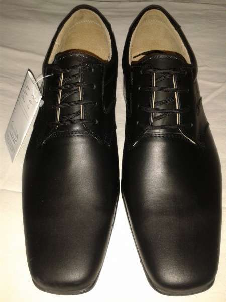 Два модела нови мъжки обувки половинки от естествена кожа - 41, 42, 43