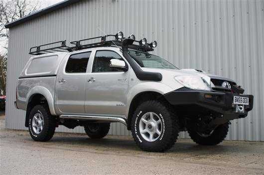 Шноркель для Toyota Hilux с 2005 года по 2015 год - RIDEPRO 4X4