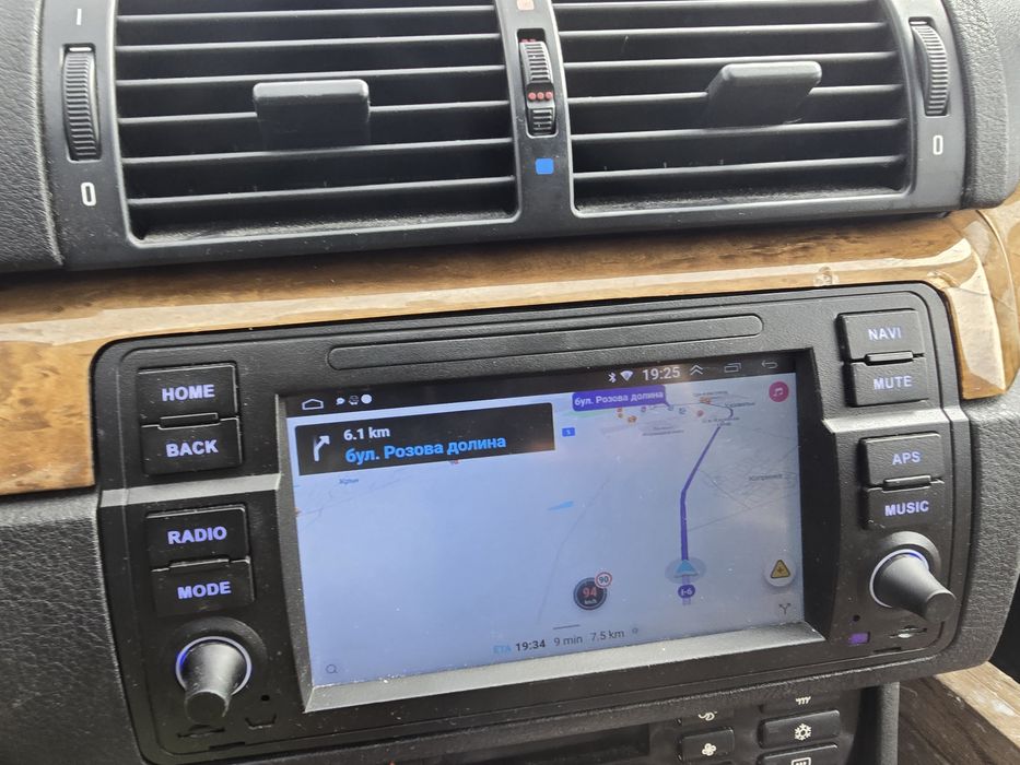 Навигация за е46 андроид 15