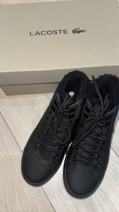 Зимние сапоги Lacoste оригинал