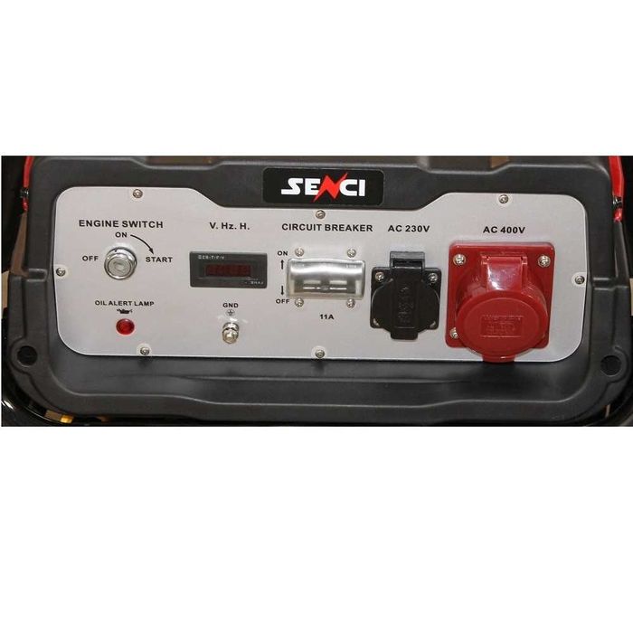 RESIGILAT-Generator de curent SENCI SC-10000TE 8,5 kW 400V AVR benzina